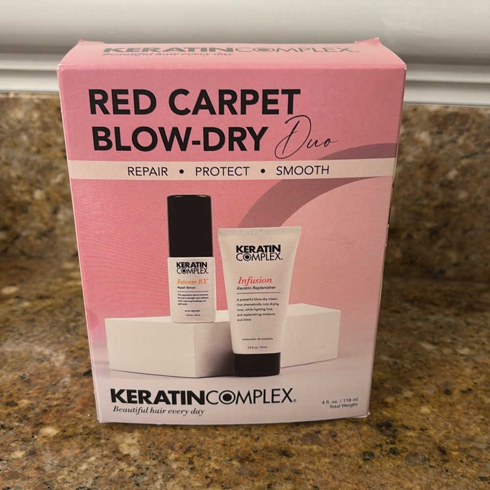 New Keratin Complex Red Carpet Blow Dry Duo Kit